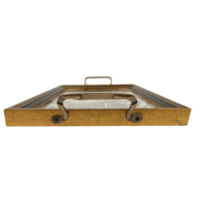Antiqued Saddled Horse Tray - Image 3