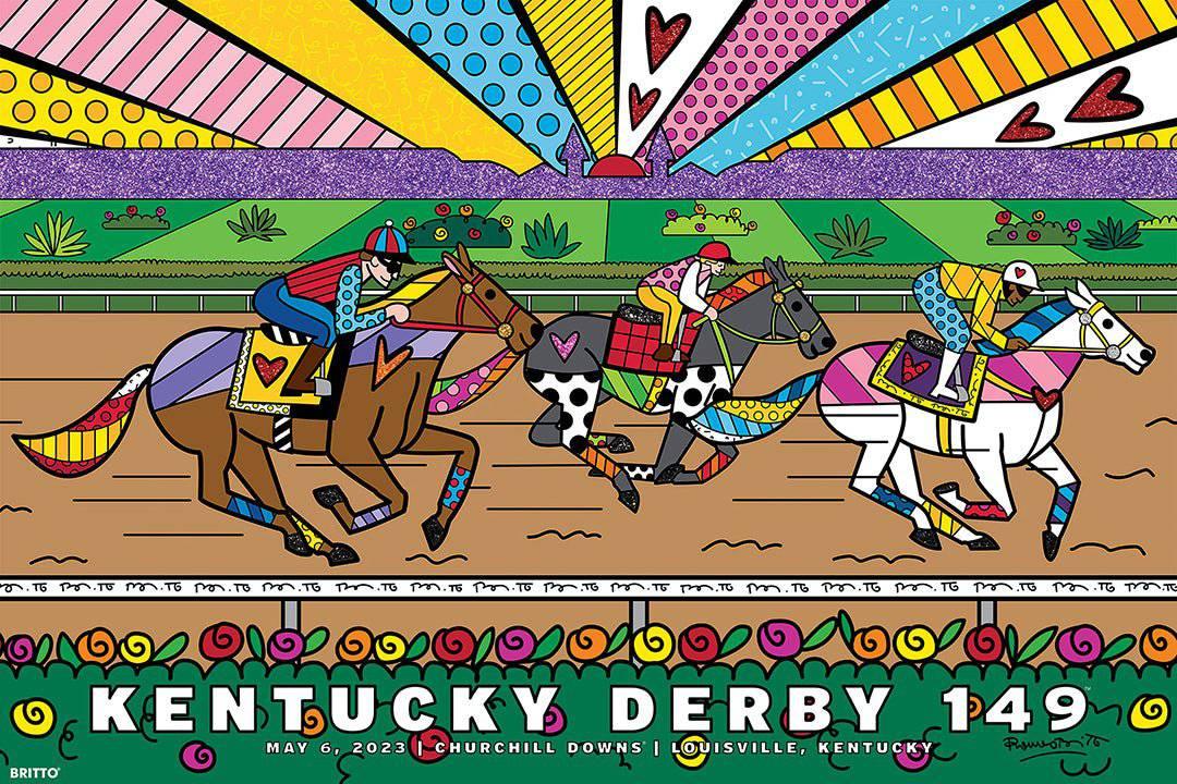 Art of Derby 149 Kentucky Derby Official Poster - Image 2
