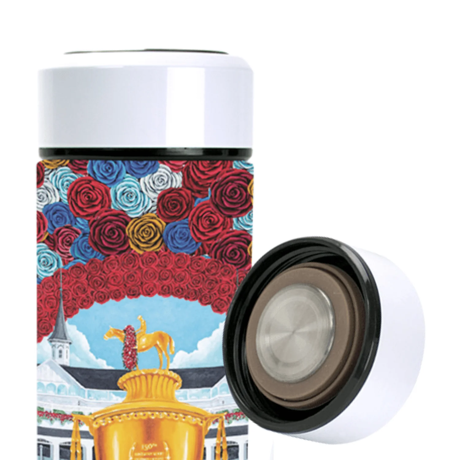 Art of the Derby 150 - Steel Water Bottle - Image 3