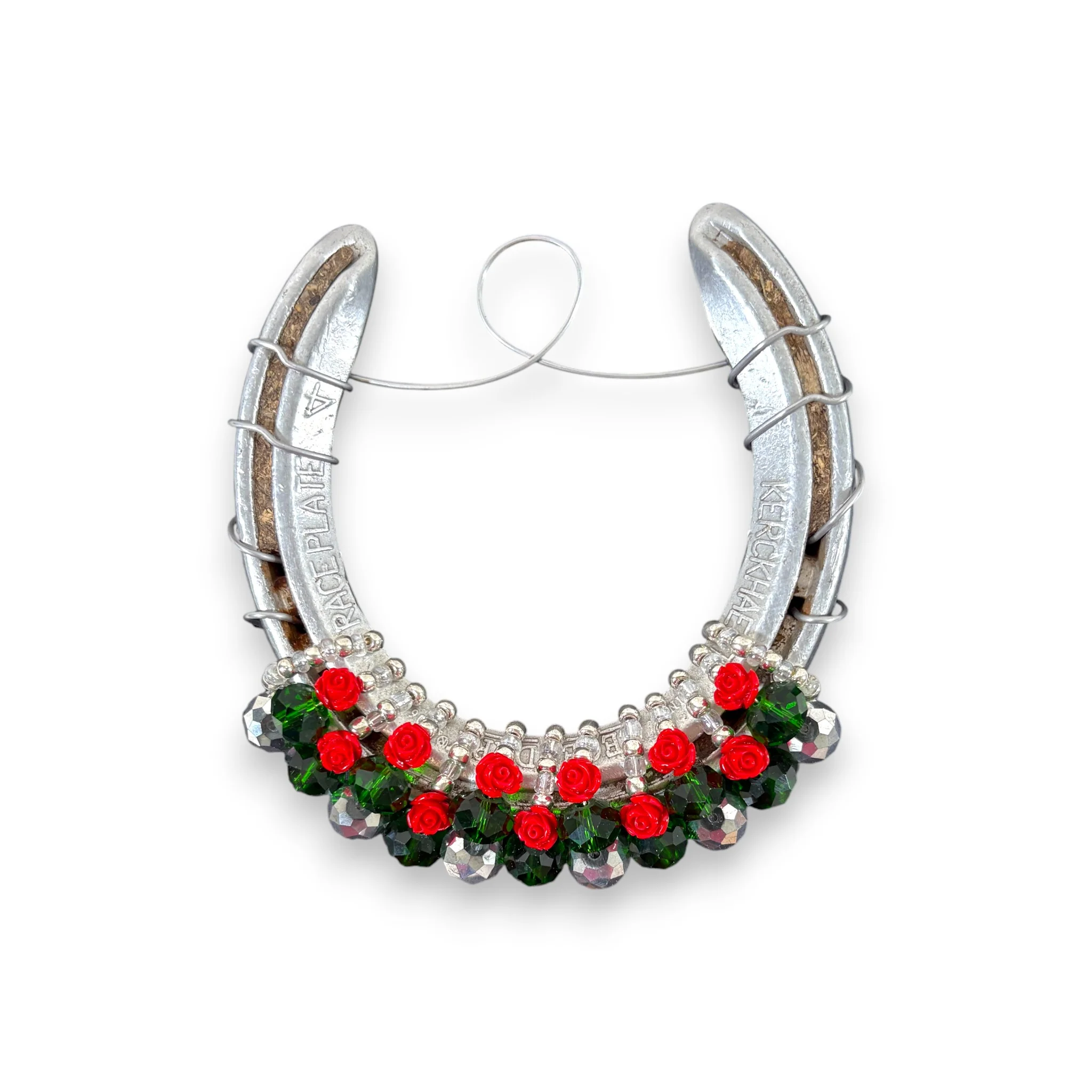 Authentic Bejeweled Horseshoe | Track-Worn Good Luck Charm - Image 6