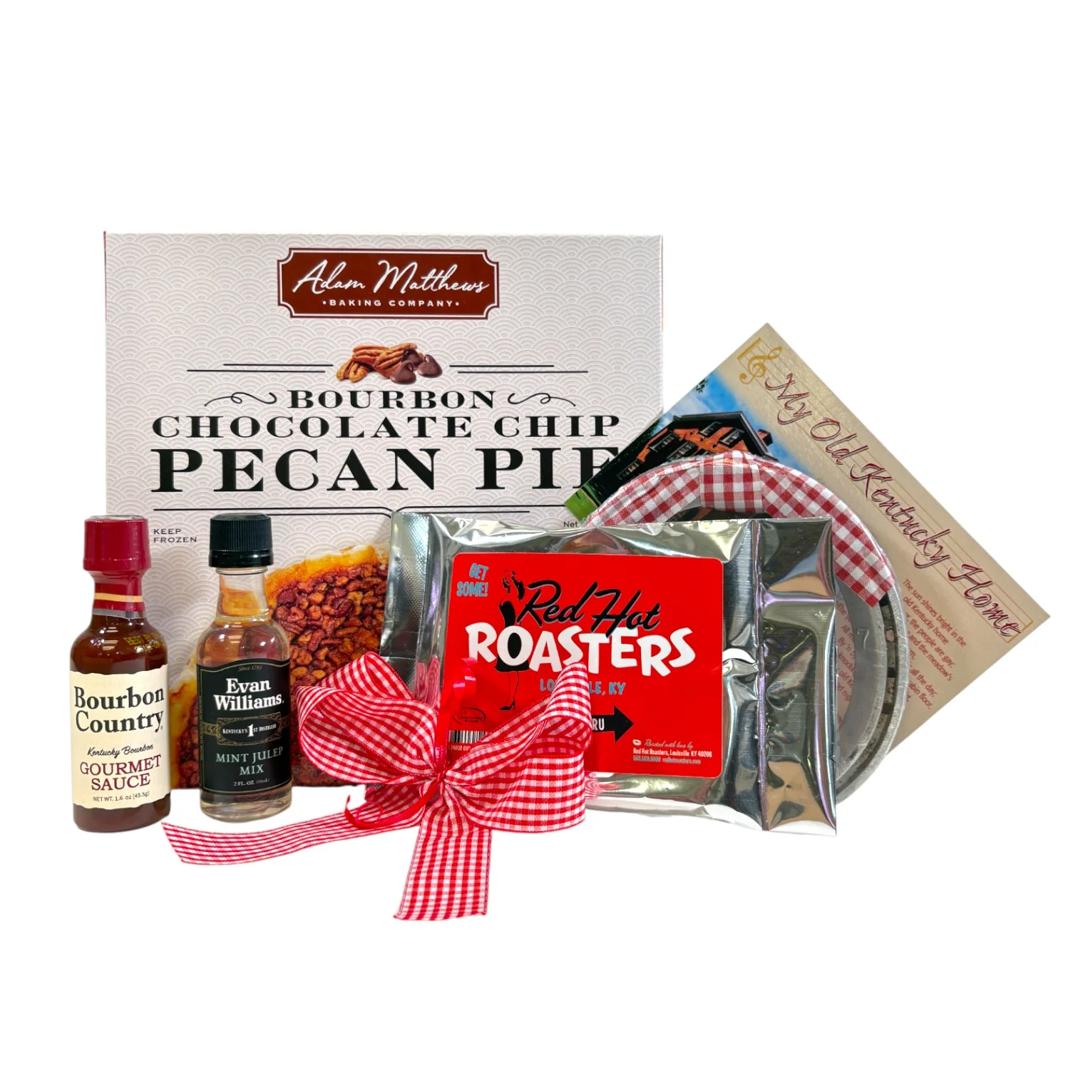 Bourbon Pecan Pie Kentucky Style Gift Set