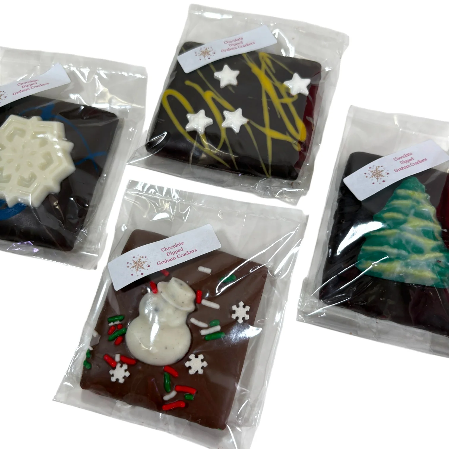 Chocolate Covered Christmas Graham Crackers - Image 3
