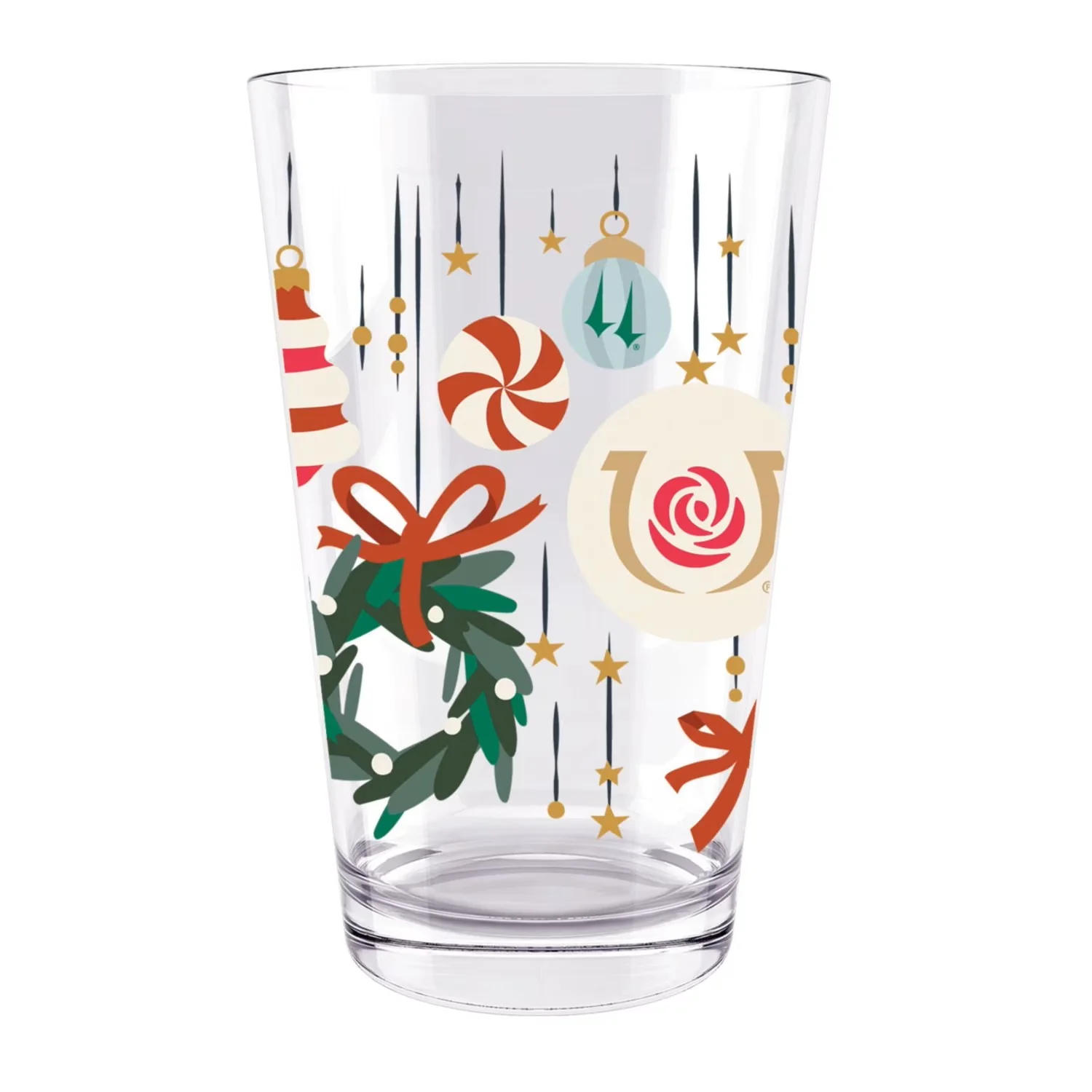 Churchill Downs Holiday Pint Glass - Image 3