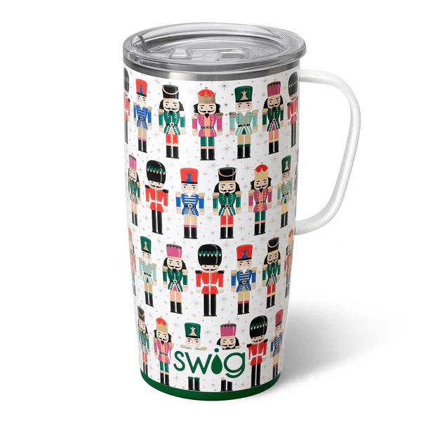 Classic Nutcracker Holiday Insulated Drinkware – 40oz Mega Mug, 22oz Travel Mug, 12oz Stemless - Image 3