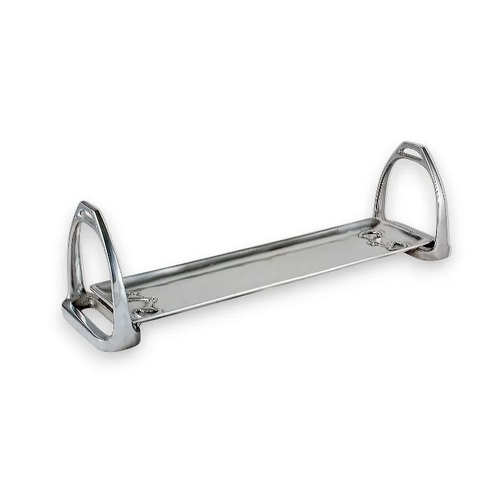 Equestrian Stirrup Serving Tray - Small | Premium Aluminum Charcuterie Tray