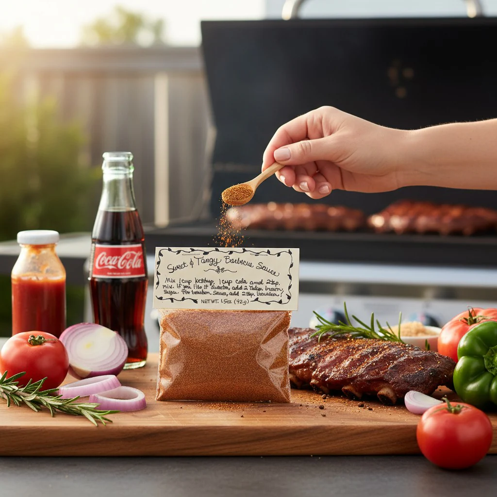Flag Fork Herb Farm Sweet & Tangy Barbecue Sauce Mix - Image 2