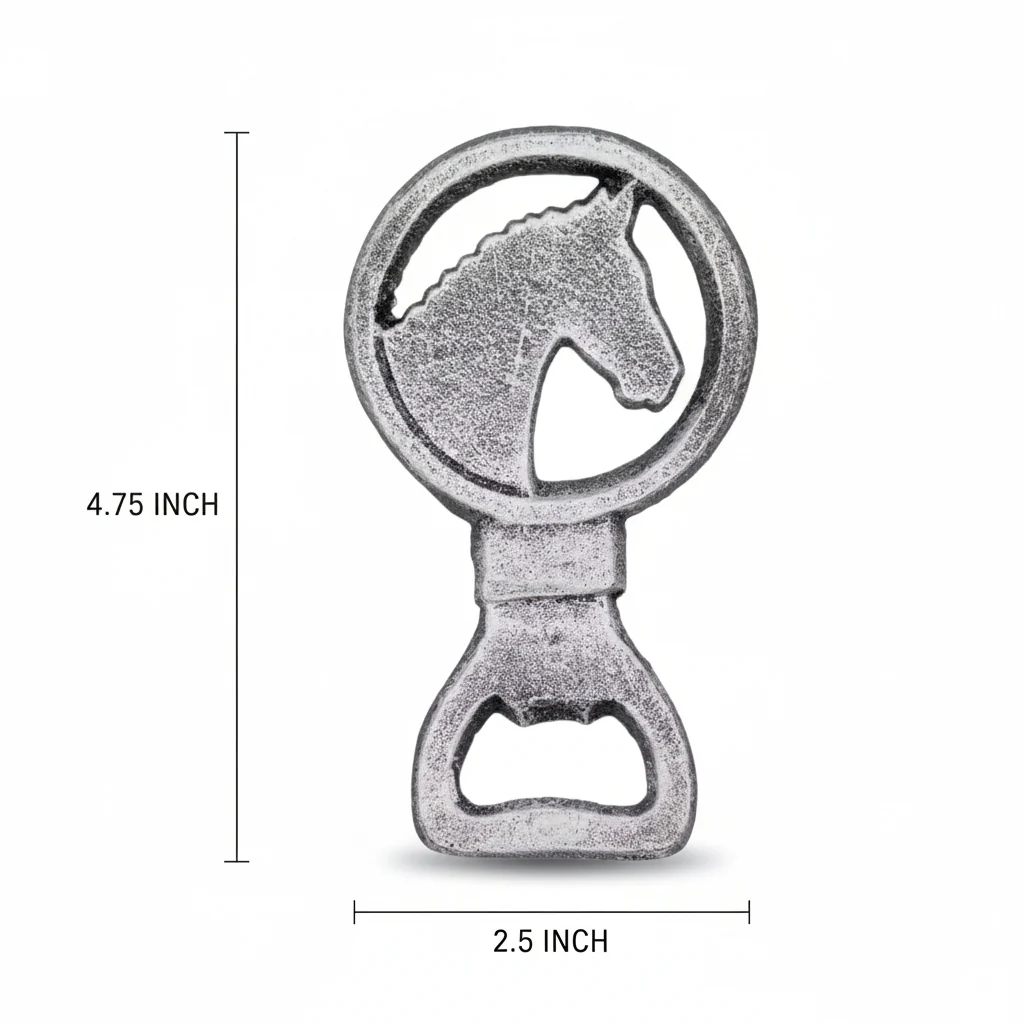 Horse Bottle Opener | Cast Iron Derby & Equestrian Gift - Image 4