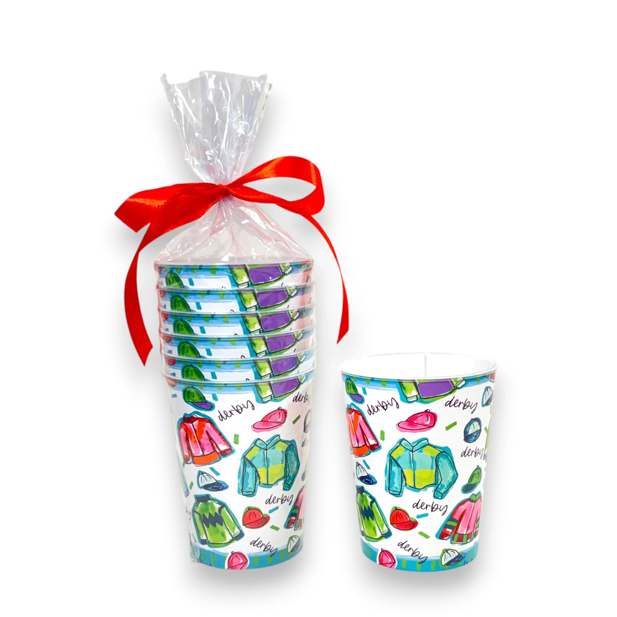 Kentucky Derby Reusable Stadium Cups – Set of 6 or Single Cup