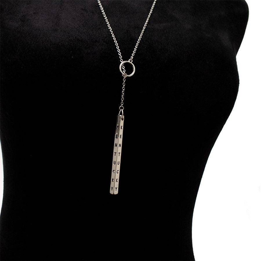 Kentucky Lariat Bar Necklace