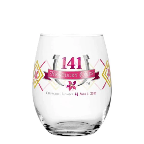 Kentucky Oaks Lily Glasses (2005–Present) | Choose Your Year - Image 9