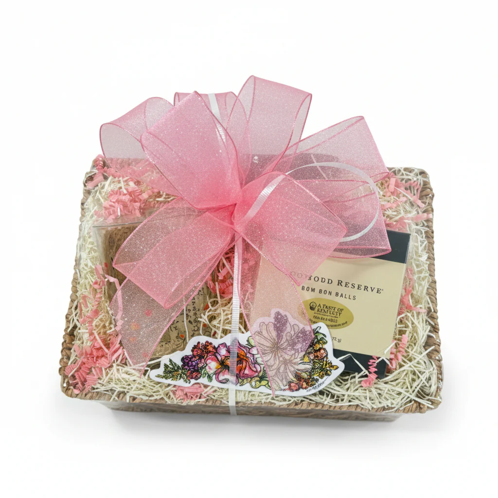 Kentucky Wildflower Charm Gift Basket - Image 7