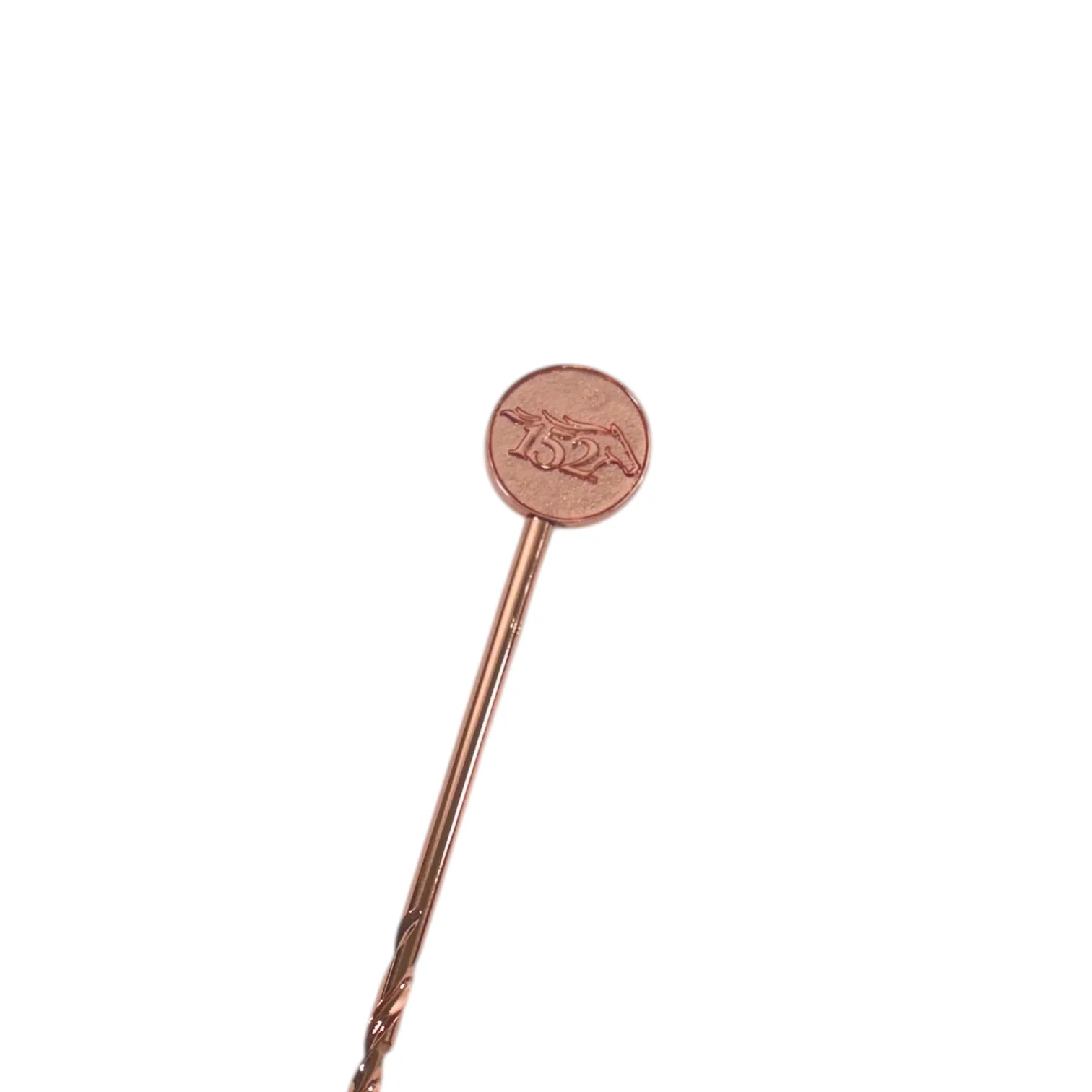 Official 152nd Kentucky Derby Copper Plated Metal Stirrer Stick - Image 3