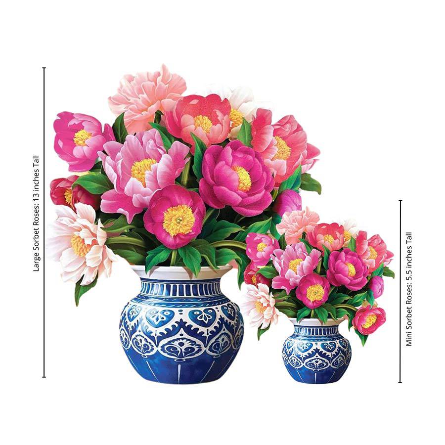 Peony Paradise Paper Flower Bouquet - Image 3