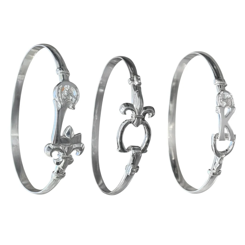 Sterling Silver Equestrian Bracelet Collection