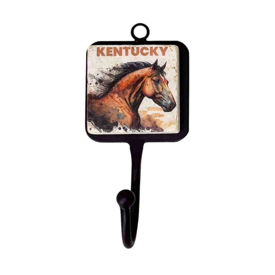 Studio Vertu Stone Hook – Botticino Marble Decorative Wall Hook - Image 5