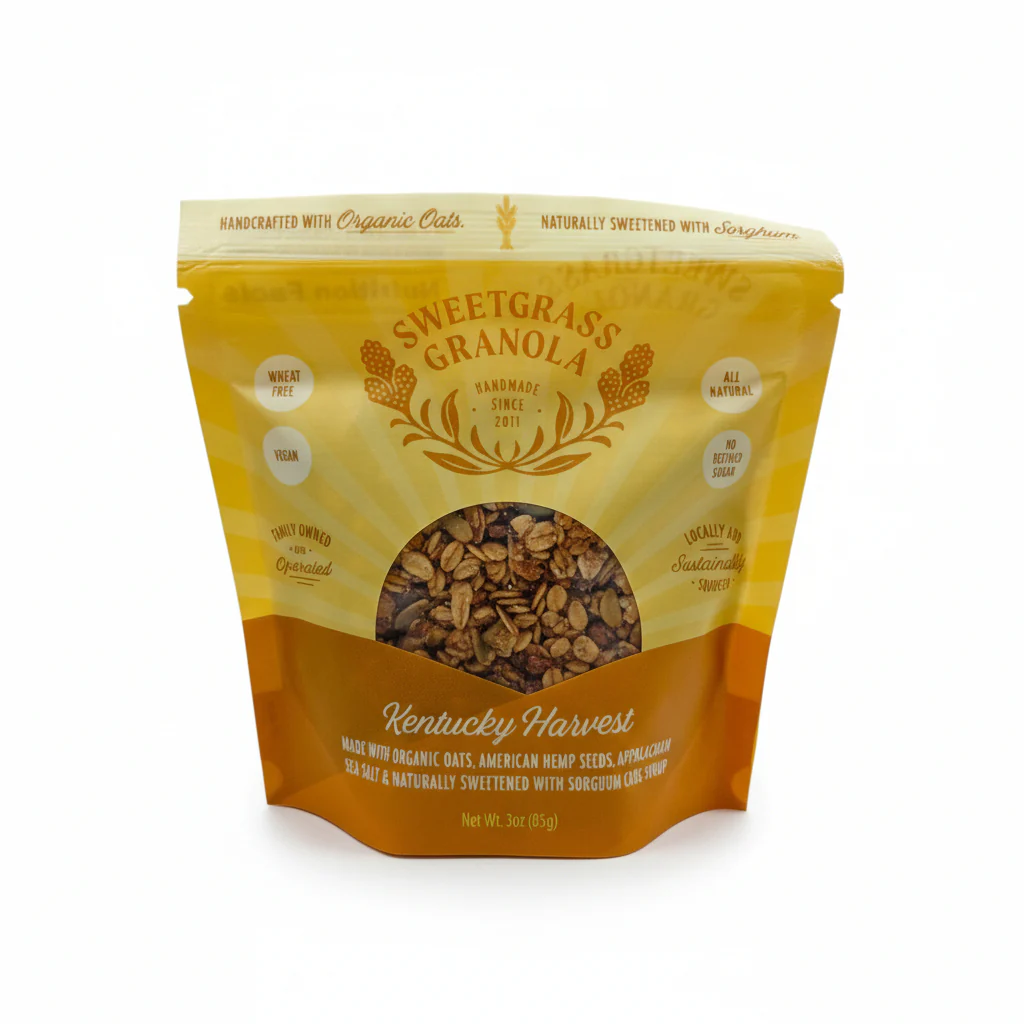 Sweetgrass Granola Snack Packs | Handcrafted 3oz Grab-and-Go Bags - Image 5