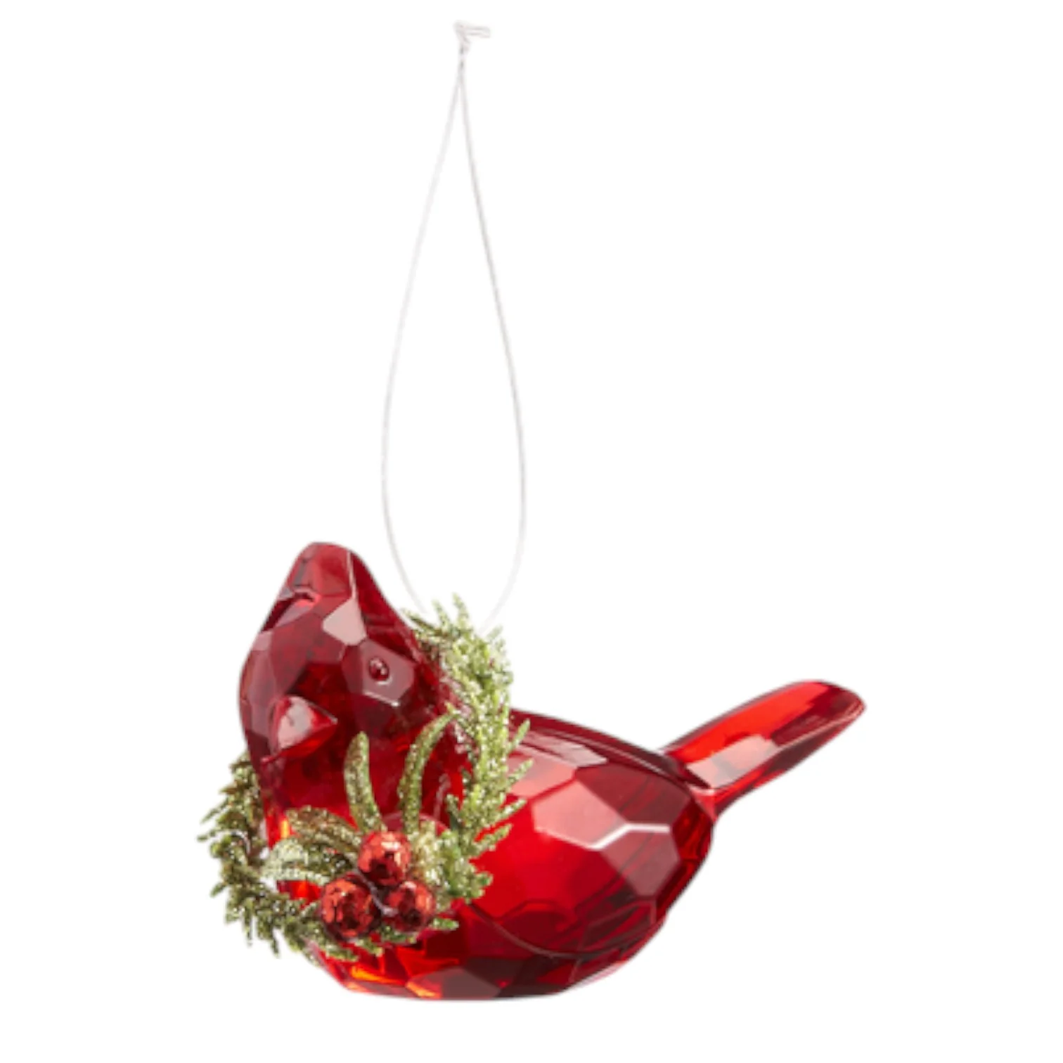 Teeny Kissing Krystal Cardinal Ornaments - Image 4