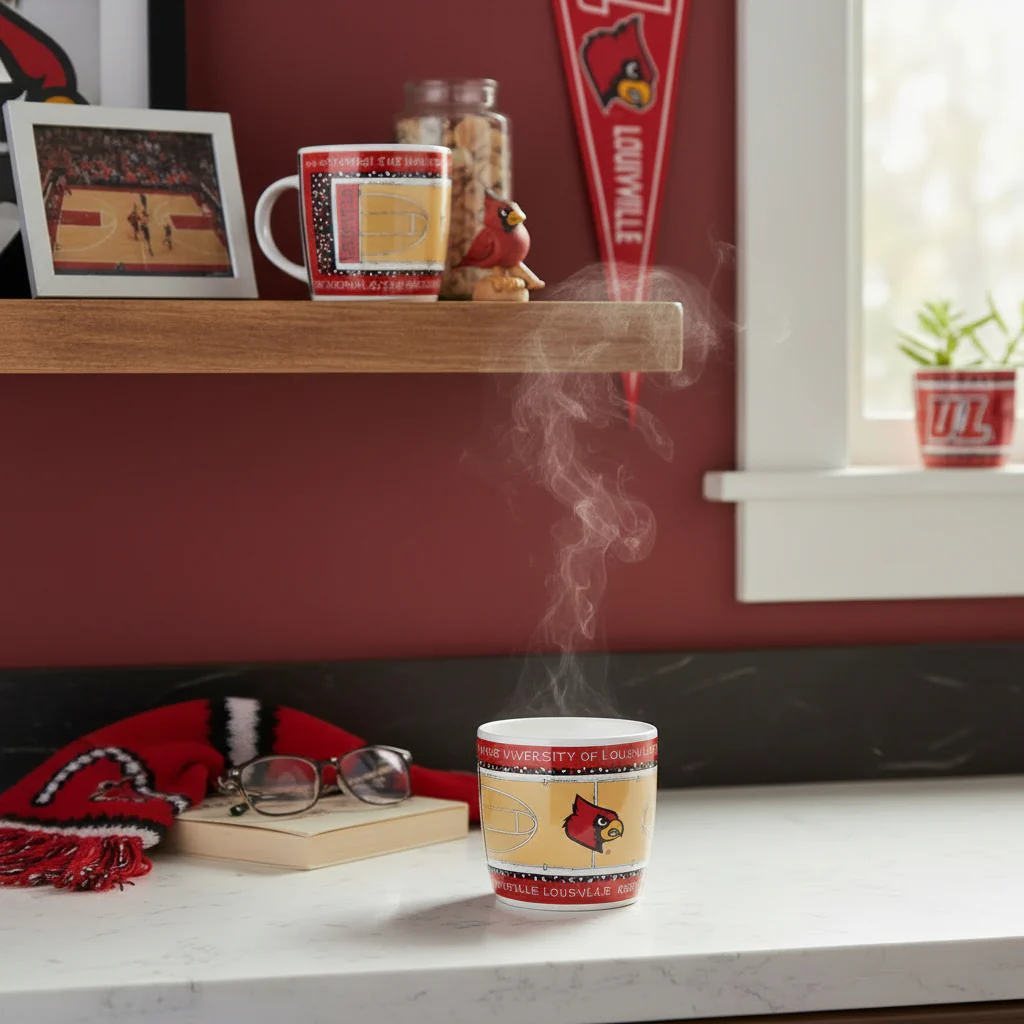 University of Louisville Stadium Mug | U of L Cardinals Tailgate Essential - Image 2