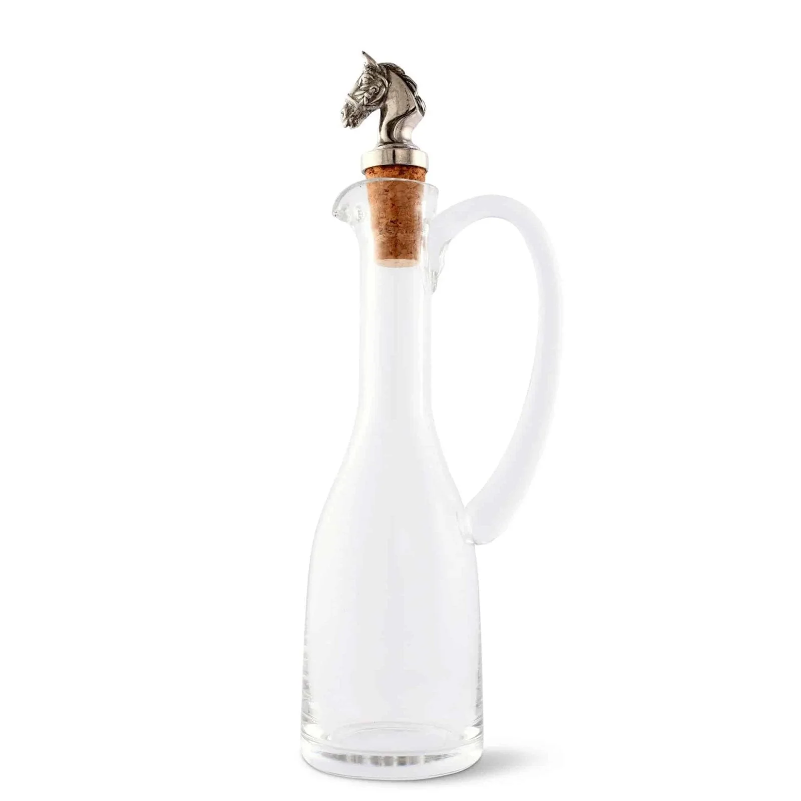 Vagabond House Cruet Bottle with Horsehead Bottle Stopper - Image 2