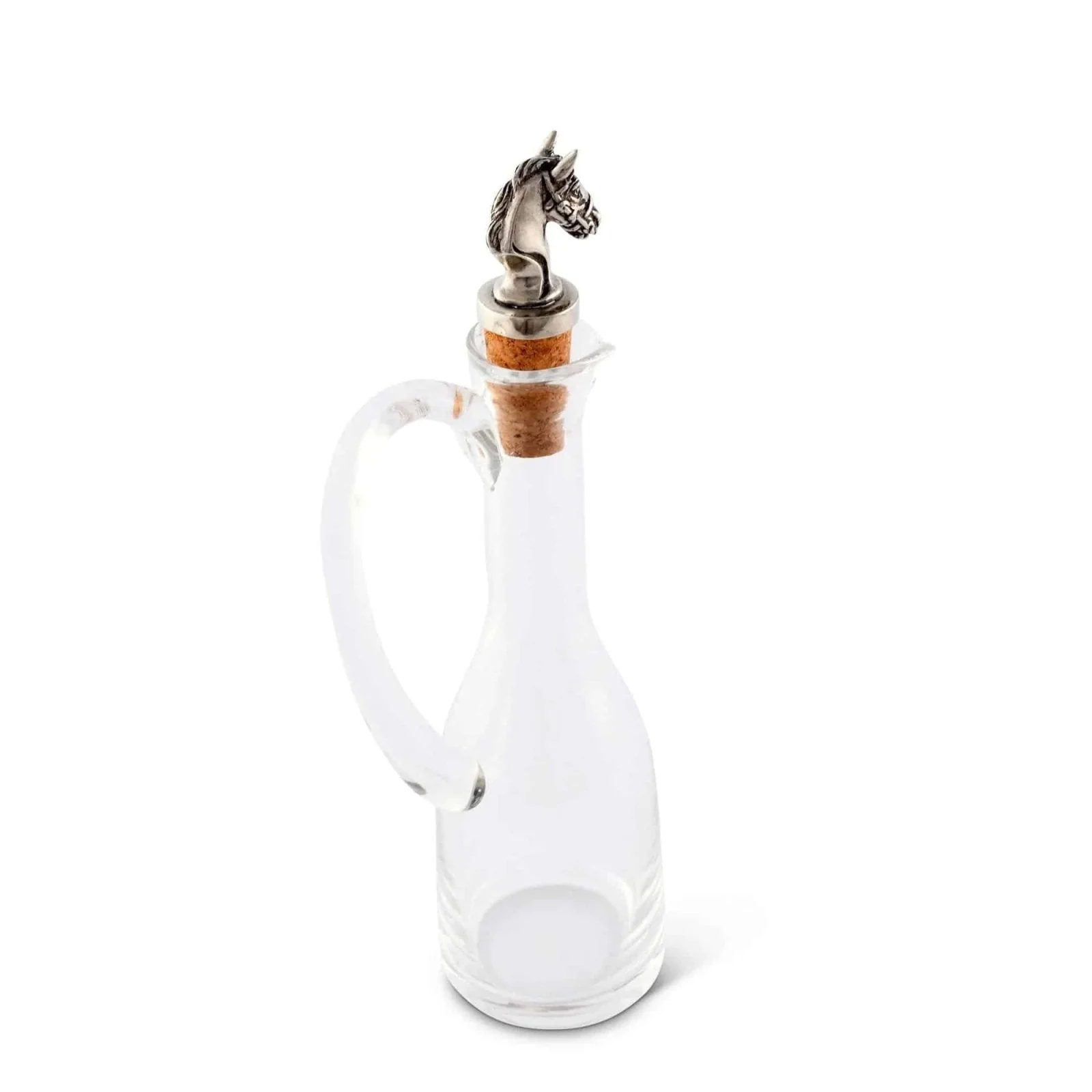 Vagabond House Cruet Bottle with Horsehead Bottle Stopper - Image 3